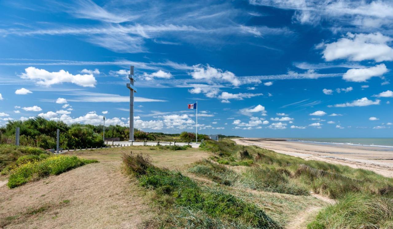 La Courette, Maison Avec Cour Proche Plage Graye-sur-Mer Экстерьер фото